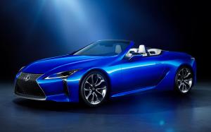 Lexus LC500 Structural Blue Convertible (JP) '2020